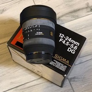 Sigma 12-24mm F4.5-5.6 DG for Sony A-Mount