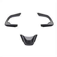 Car Steering Wheel Trim Sticker Steering Wheel Buttons Trim Interior Accessories for Suzuki Swift 20