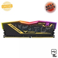 RAM DDR4(2666) 8GB TEAM DELTA TUF RGB ประกัน LT. เเรม เเรมคอม เเรมคอมพิวเตอร์ เเรมคอมประกอบ เเรมcom 