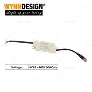 Wynn Design [Anti Glare Recess Eyeball] LED Recessed Downlight with 3500k (EB6650)