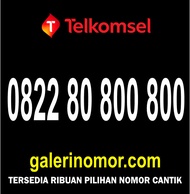 Nomor Cantik Simpati Telkomsel Support 5G Nomer Kartu Perdana 0822 80 800 800
