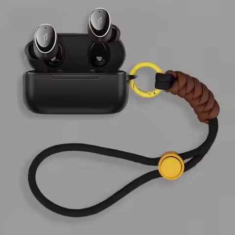 for 1MORE EVO Protective Case Nylon Lanyard Soft Cover Shells EH902 Housing Anti Dust Sleeve Hand Ro