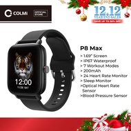 COLMI P8 Max 1.69-inch Smart Watch Full Touch Heart Rate Fitness Tracker IP67 Waterproof Smart Watch