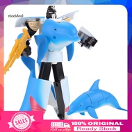 [Nice]  Toys Dolphin/Shark Shape Educational Plastic Robot Whale Model Toy for Kids