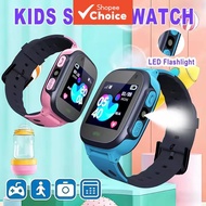 Kids Smart Watch with SOS GPS Camera LED Flashlight Math Calculator Video Call Watches- Holiday Gift