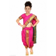 Indian children's clothes sare sarii ready to wear age 1 2 3 4 5 6 7 8 9 10 11 12 kids india style s