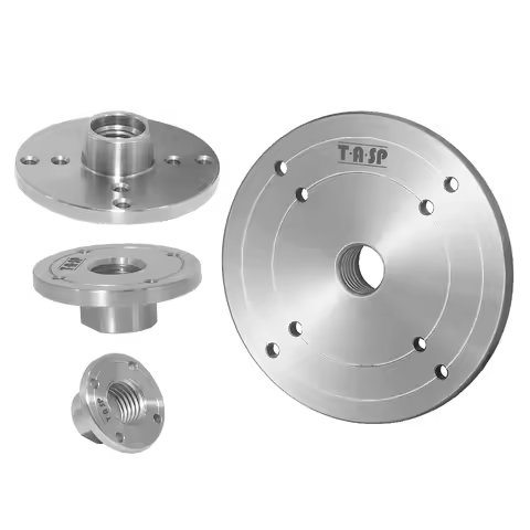 Wood Lathe Face Plate Steel Faceplate Flange with M33 x3.5mm 1"/8TPI M18 -2.5mm Thread Woodworking T
