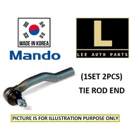MANDO TIE ROD END (2PCS) SONATA EF NF YF KIA K5 TF SANTA FE CM SORENTO BL XM SPORTAGE KM SL QL TUCSO