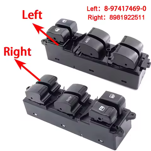 Car Front left Front Right Power Window Lifter Switch For ISUZU DMAX MU-X HOLDEN COLORADO 2012-2019 