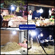 @SJ >1 Pc Ultra Bright USB Rechargeable Mobile LED Bulb/ Portable Hangable ABS Camping Lamp/ Outdoor