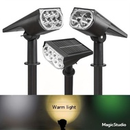1pc Solar Garden Lawn Light, Solar Park Tree Light Solar Yard Projection Light Solar Atmosphere Ligh