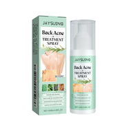 Jaysuing Back Acne Treatment Spray Removal Scar Pimple Acne Repair Oil Control Shrink Pores Moisturi