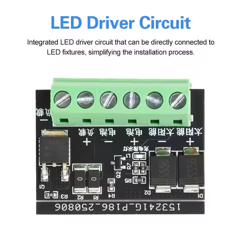 DC 3-45V Automatic Solar Panel Battery Charger Board Night Light LED Lamp Control Switch Battery Cha