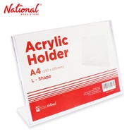 Acrylic Holder BB-HA4-LS L Shapel A4 - Office Supplies