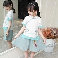 Hanfu /      girls Hanfu retro suit childrens princess dress