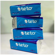 TETO Tisu | Teto Bamboo Tissue 4 layers of 75 pulls =300Pcs Soft Facial Tissue