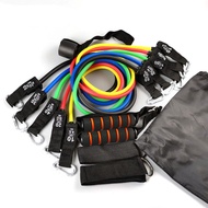 [HOT] Set of 5 Full Body Fitness Bands - Gym Equipment