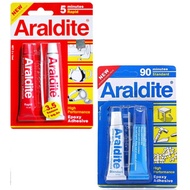 Araldite Epoxy Glue, Rapid (5 Minutes) & Standard (90 Minutes)