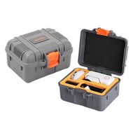 For Insta360 GO Ultra Sunnylife Mini Travel Box Waterproof Carrying Box Shock-proof Hard Shell (Grey