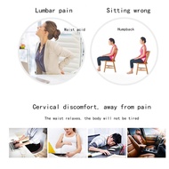 Q6Memory Foam Seat Chair Lumbar Back Support Cushion Pillow For Office Home Car