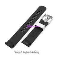 HITAM CRAFTER BLUE CB13 Black Rubber Strap for Seiko Baby MM200 Mini Turtles