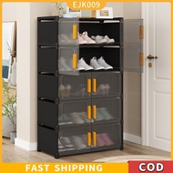 9.9 Shoe Cabinet Transparent Waterproof Organizer Madulas na Sapatos Organizer para sa Dorm