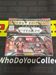 UFC Panini Prizm 2021 Retail Trading Card Box Cards Debut Edition Look for Pink Pulsar Prizms / Green Prizms Auto Autograph Parallels / Iconic Silver Prizms 卡盒 NEW Sealed