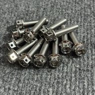 Stainless Steel Drill Head Nut M10 (x10 x12 x15 x20 x22 x25 x30 x35 x40 x45 x50 x55)