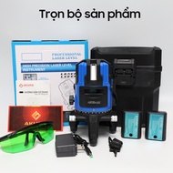 AKUZA-DX PRO laser level with 5 super bright blue LED bulbs Comes with feet