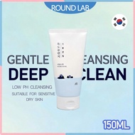 ROUND LAB 1025 Dokdo Hydrating Facial Cleanser 150ml Gentle Face Wash for Sensitive & Dry Skin