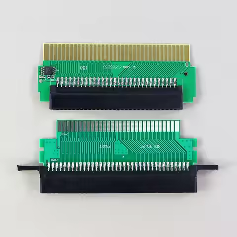 Universal 72 Pin to 60 Pin Card Slot Adapter Game Supplies Repairing Cartridge Card Slot Spare Parts