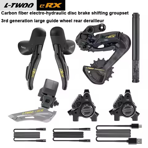 LTWOO eRX 3rd-Gen Wireless Electronic Road Groupset, 10–12-Speed, Updated Carbon Fiber Electronic Sh