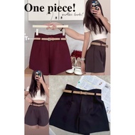 泰国 TALENT A Line Suit Shorts 【no belt】talent pants微胖女裤