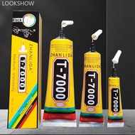 LOOKSHOW T7000 Black Contact Cellphone Tablet Repair Adhesive Zhanlida Strong t-7000 Glue 15ML 50ML 