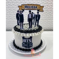 Birthday Cake Topper, BTS Army Birthday Cake Decoration