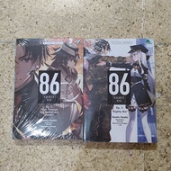 Light novel six 86Eighty volume 1 and 2