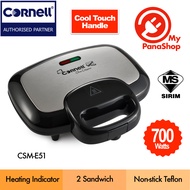 Cornell/Faber Non-stick Teflon Sandwich Maker ( 700w / 750w ) CSM-E51 / FSM-620