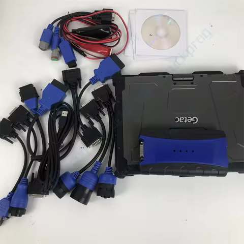 Getac V110 Laptop Diesel universal truck For Nexi-q2 N2 USB Link2 125032 dpa5 N2 excavator diagnosti