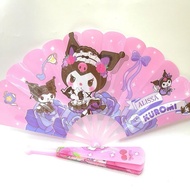 Kipas Tangan Lipat Sanrio Karakter / Kipas Tangan Tebar Karakter Hadiah Sovenir