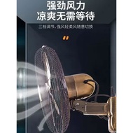 Antique Wall Fan Commercial 40cm 53cm 60cm Metal High Power Retro Wall Hanging Restaurant Hotel Indu