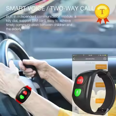 4G Elderly GPS Watch GPS Tracking Wristband Bracelet Emergency Alarm SOS Button GPS Tracking Heart R