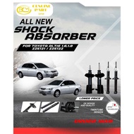 BCM HEAVY DUTY JAPAN Gas Absorber For Toyota Altis 1.6,1.8 ZZE121 / ZZE122 Front/Rear – Japan Quali