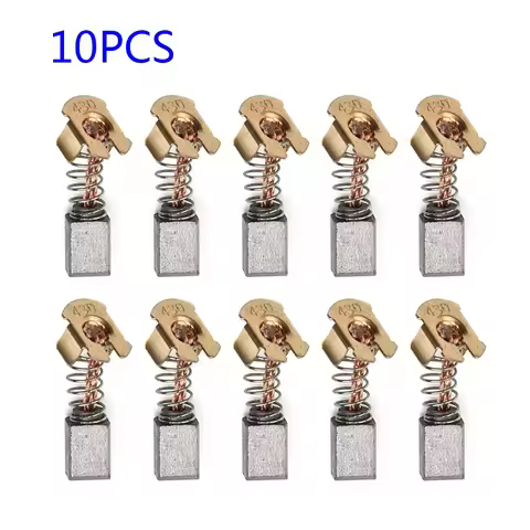 10pcs Carbon Brushes Replacement For 18V Angle Grinder CB-430 BGA450 BGA452 DGA452 GA400 BGA402 Carb