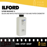 ILFORD WASHAID 1L | Washing Aid for Black & White Film Processing | Darkroom Chemical | Ilford Photo