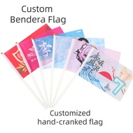 Custom Hand Cranked Flag | Custom Banner | Triangle Flag | Exchange Flag | Malaysia Flag