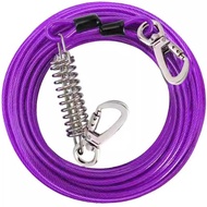 Dog Leash Leash Lengthened 3m 5m 10m Anti-Bite Bold Dog Leash Small Dog Large Dog Outdoor Plug Dog L