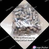 35Mm FerulesSkun Type E35-16 Light Brown (One Size - One Color)