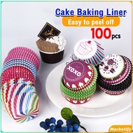 MK 100pcs Cupcake Liner Muffin Cupcake Cake Baking Liner Wrapper Paper Cup