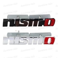 NISMO Metal Front Grill Emblem For Nissan Almera Grand Livina Sentra Navara Frontier Latio X-Trail S
