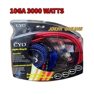 3000 WATTS / 1500 WATTS Car Audio Subwoofer Amplifier AMP Wiring Fuse Holder Wire Cable AMP Kit